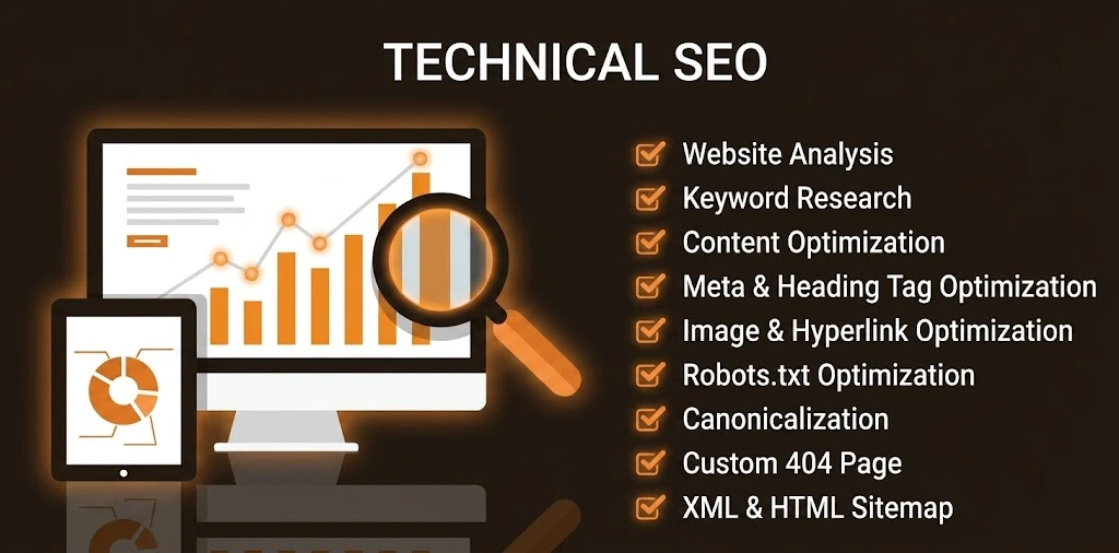 Technical SEO — code and site infrastructure